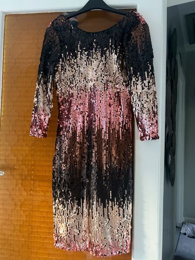 Ombre Sequin dress