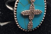 sterling silver  ring size Q