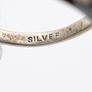 Art Deco Marcasite Sterling Silver Panel Ring Image 6