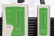 Network Cable Tester RJ45 Ethernet Cable Tester Lan Test Tool for Cat5 Cat6 CAT7 8P 6P LAN Cable and RJ11 Telephone Cable