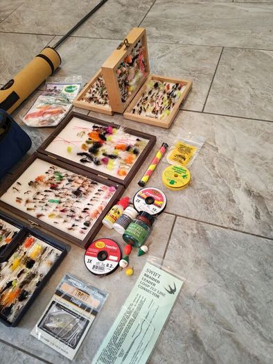 Fly rods and flies