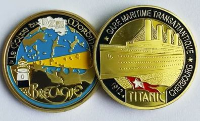 TITANIC Commemorative / Souvenir Coins, new.