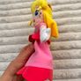 Nintendo Super Mario Princess Peach Plush approx. 20 cm. Used Please see photos Image 5