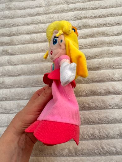Nintendo Super Mario Princess Peach Plush approx. 20 cm. Used Please see photos