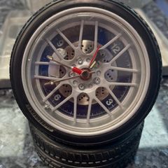 Tyre design alarm clock