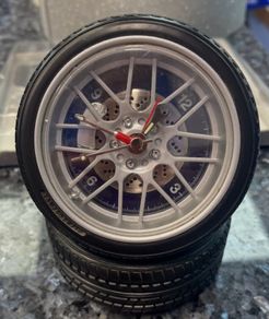 Tyre design alarm clock