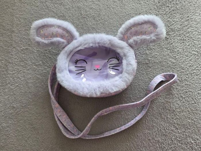 Bunny shaped small kids' side bag