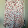 Gallery ivory/ burgundy blouse. Size 14 Image 3