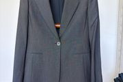 Max Mara charcoal grey blazer Size 12 EU 42