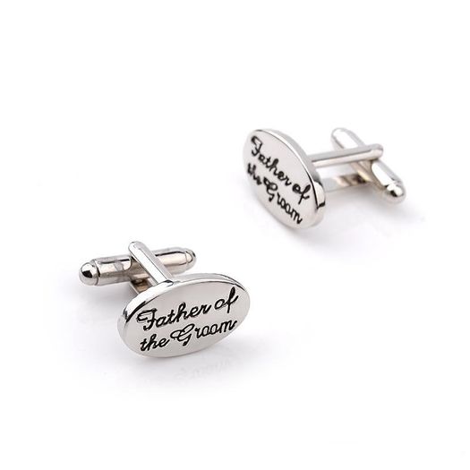 Father of the Groom French Shirt Cuff Links FOR WEDDING