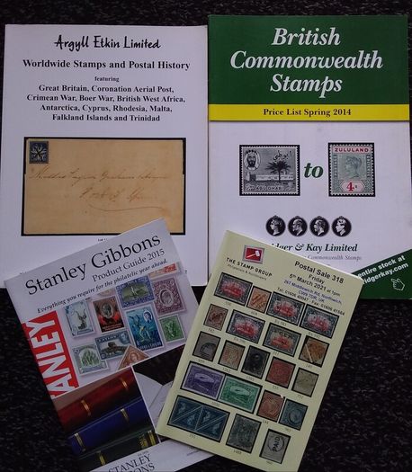 BOOK SALE ------ Collection of (19) Stamp Auction Catalogues