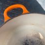 Le Creuset Volcanic Orange 24cm Cast Iron Round Casserole Dutch Oven Pot Image 7