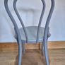 Classic Thonet No. 18 Style Bistro Chairs Slate Grey Image 3