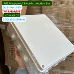 1440 x IP65 Waterproof Electrical Junction Boxes 300x250x120mm