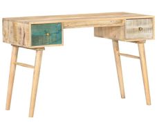 Desk 118x50x75 cm Solid Mango Wood