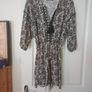 Zara Black Printed Playsuit Image 2