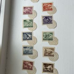 12 pcs deutscher reich Hitler stamp collection 1943