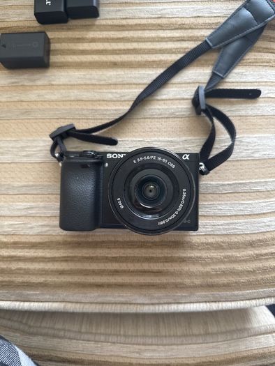 Sony A6000 + 16-50mm Kit Lens + extras