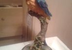 Handmade parrot by the jultana collection.