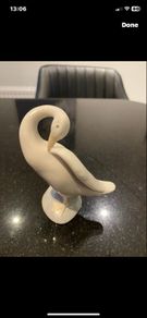 Lladro preening goose figure