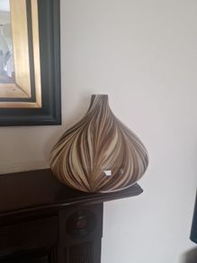 large glass vase