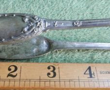 Vintage Sugar Tongs, Sterling Silver  Ornate French Ice Tongs, Antique Sugar Pincers, Tea Serving Tool, Bar Tool - 41g