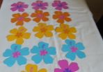 Hawaiian Hibiscus Flower Cut Outs & Leaves for Sale
