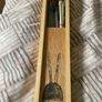 Wooden knitting needles box Image 3