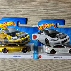 2 X Honda Civic Hot Wheels