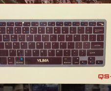 Yilima QS-806 Dual Mode Keyboard And Mouse Combo, Bluetooth Wireless Silent Keys