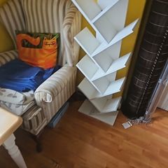 Interesting freestanding  shelf.