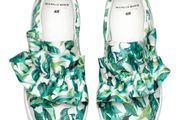 H&amp;M floral shoes 2.5uk