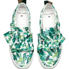 H&M floral shoes 2.5uk