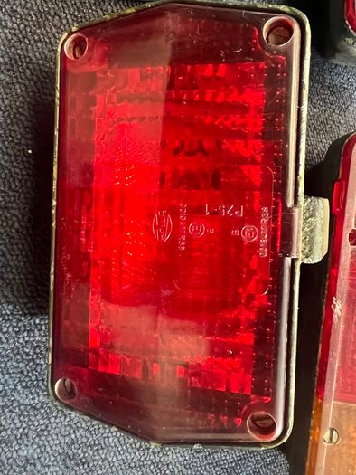 Military jeep trailer tail lights land rover G Wagen Sankey Unimog