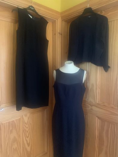 Hobbs Navy bolero cover all size 14 medium