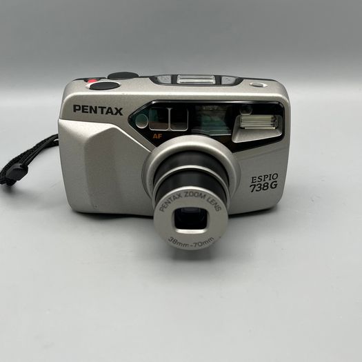 Pentax Espio 738G 35mm Film Camera 38-70mm Lens - Tested