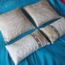 Mamas and Papas Famiglia silk cushions x4 Image 2