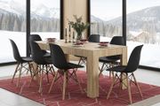 6-Seater Nordic Oak Dining Set
