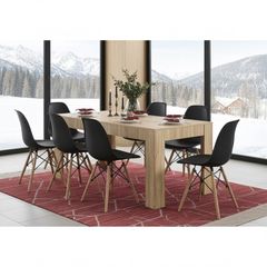6-Seater Nordic Oak Dining Set