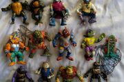 Vintage TMNT figures 1980s early 90s