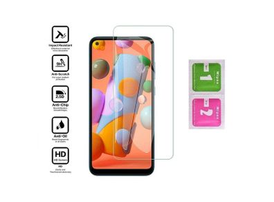 For Samsung Galaxy A11 Tempered Glass Screen Saver Protector Case Friendly New - FHT21SMTG