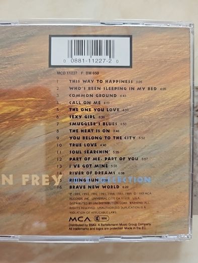 Glen Frey CD - Solo Collection