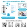 4L Water Distiller 1L/H Distilled Water Maker Timing & Temp Display White Image 5