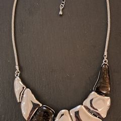 Stacked swirl Necklace