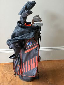 US Kids Golf clubs and bag