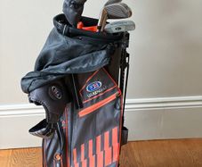 US Kids Golf clubs and bag