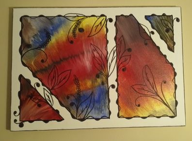 Original Painting / abstract - Acrylic on Canvas