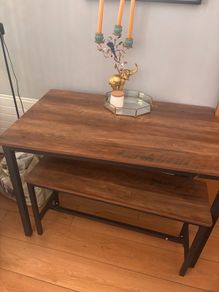 Dining Table with benches