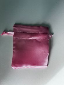 Pack of 20 - Pink satin bags
