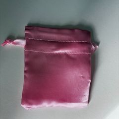 Pack of 20 - Pink satin bags